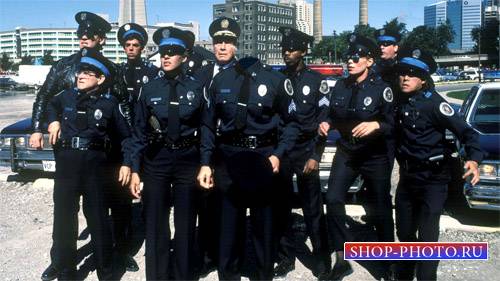  Мужской шаблон - Известная команда полиции 