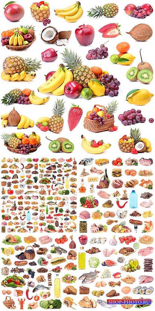 Продукты, различная еда / Products, food varied - stock photos