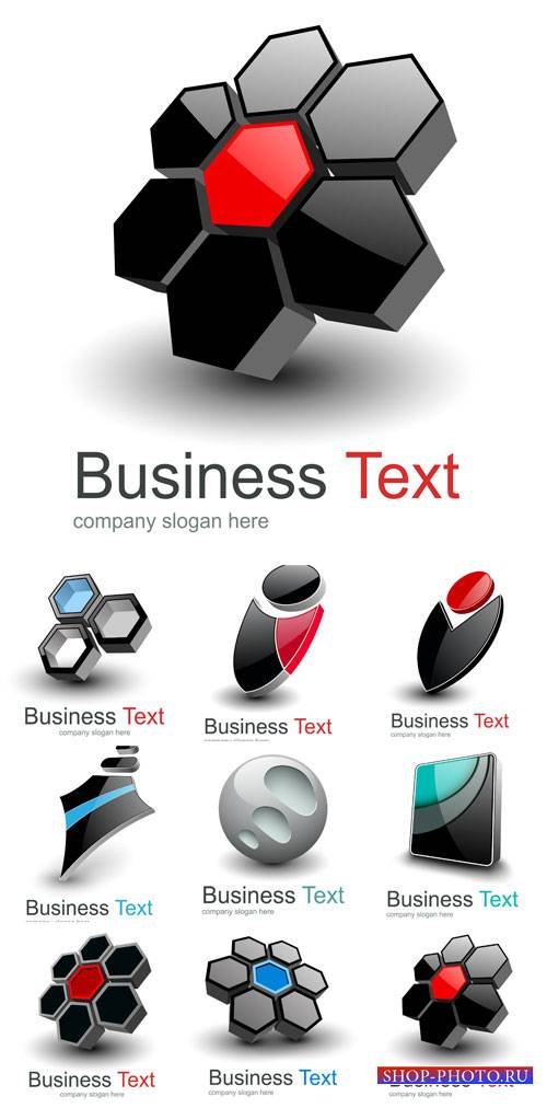 Бизнес логотипы в векторе / Business, different logos vector 