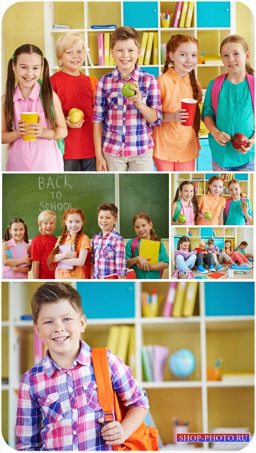 Дети и школа / Children and school - stock photos