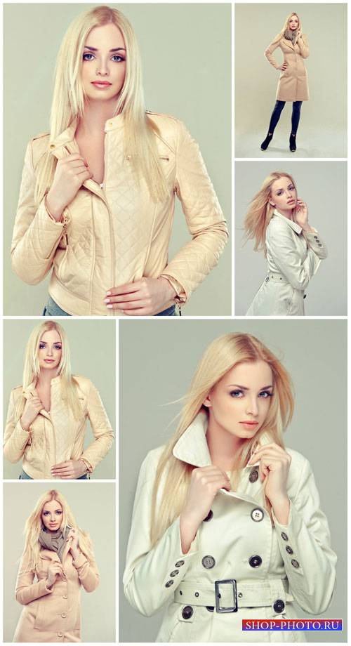 Девушка в куртке / Girl in jacket - Stock photo