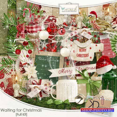 Новогодний скрап-комплект - В ожидании Рождества 