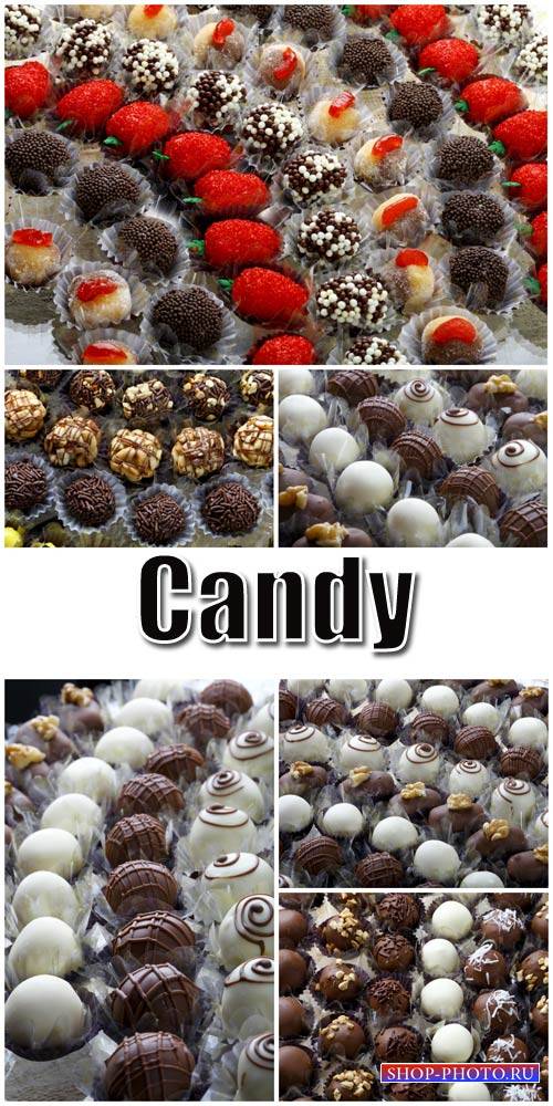 Candy, chocolate - stock photos