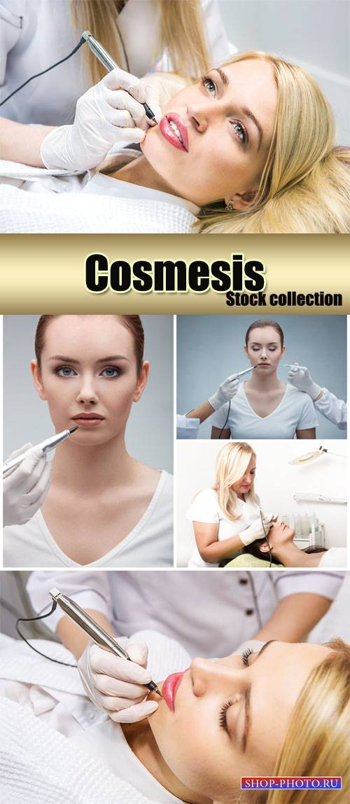 Cosmetic operation, tattoo - stock photos