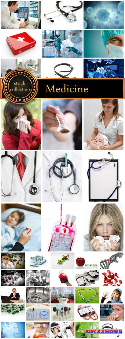 Medicine, medical instruments, people, doctors - stock photos