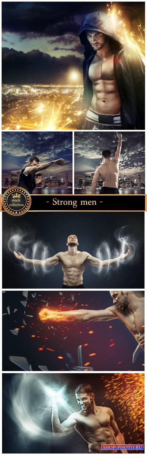 Strong men #4 - creative stock photos