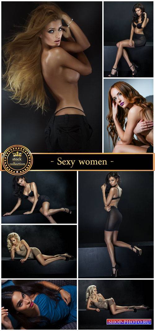 Sexy women, beautiful girls - Stock Photo