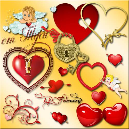  Clipart - Heart of Love