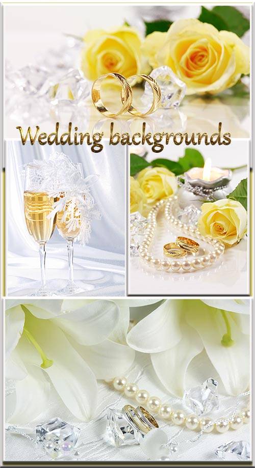  Свадебные фоны / Wedding Backgrounds