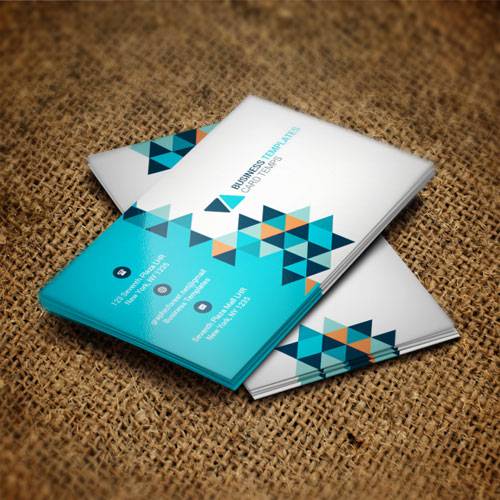 Blue pixel - business card