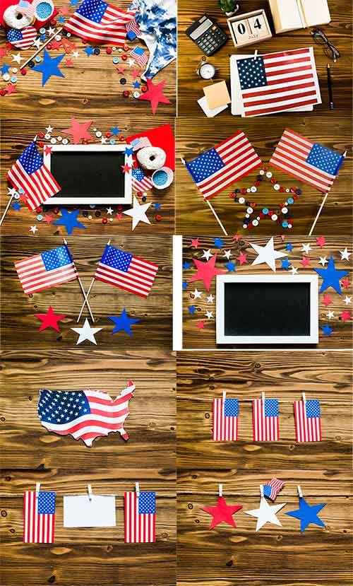  Растровый клипарт - День независимости США / Raster Graphics - US Independence Day