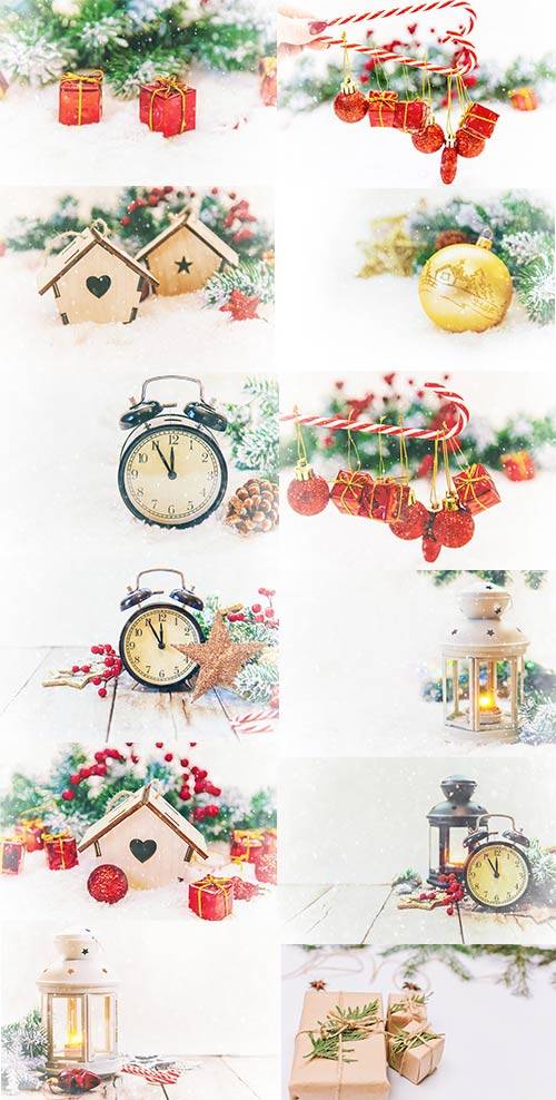   Новогодние картинки 3 - Растровый клипарт / Christmas pictures 3 - Raster Graphics