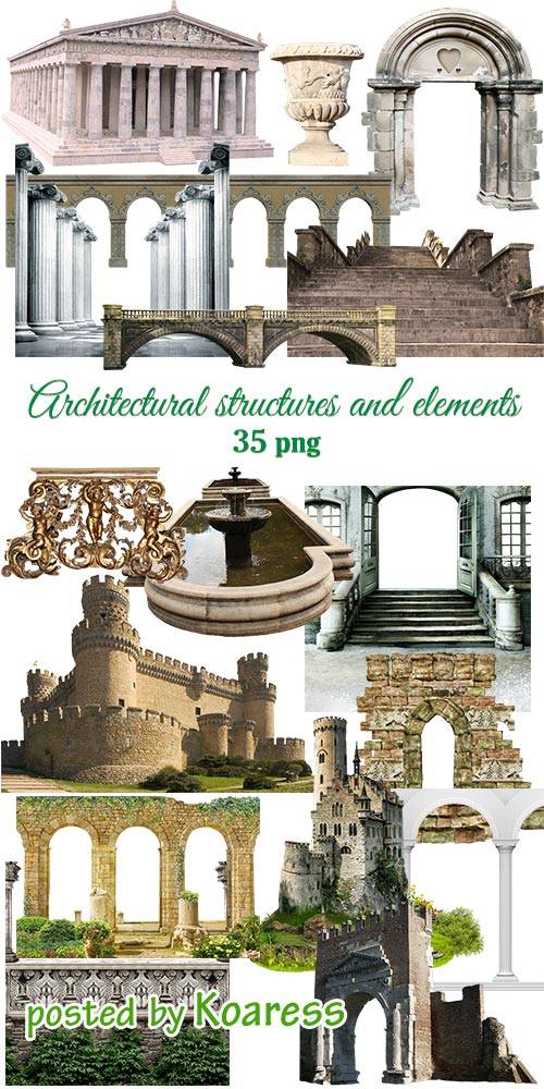 Клипарт png архитектурные элементы и сооружения -  Png clipart  architecture